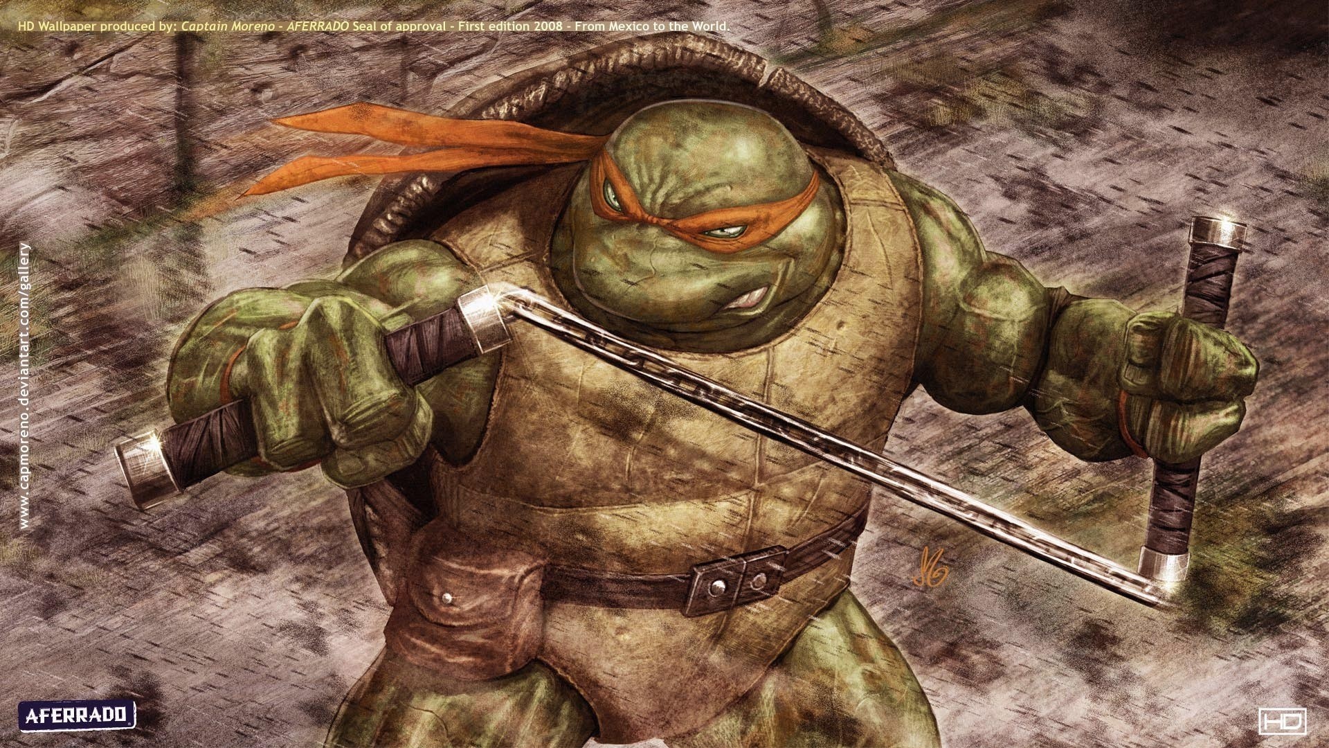 ninja michelangelo cg wanze