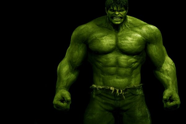 Grande verde incredibile Hulk