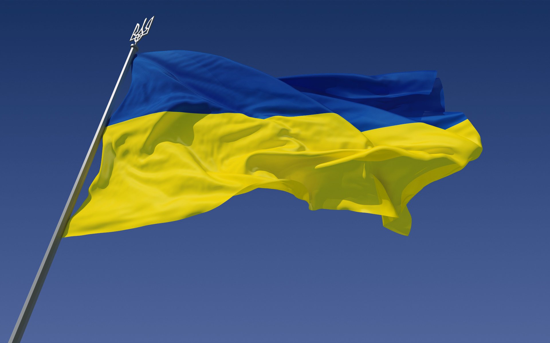 ukraine flagge der ukraine blau-gelb flaggen