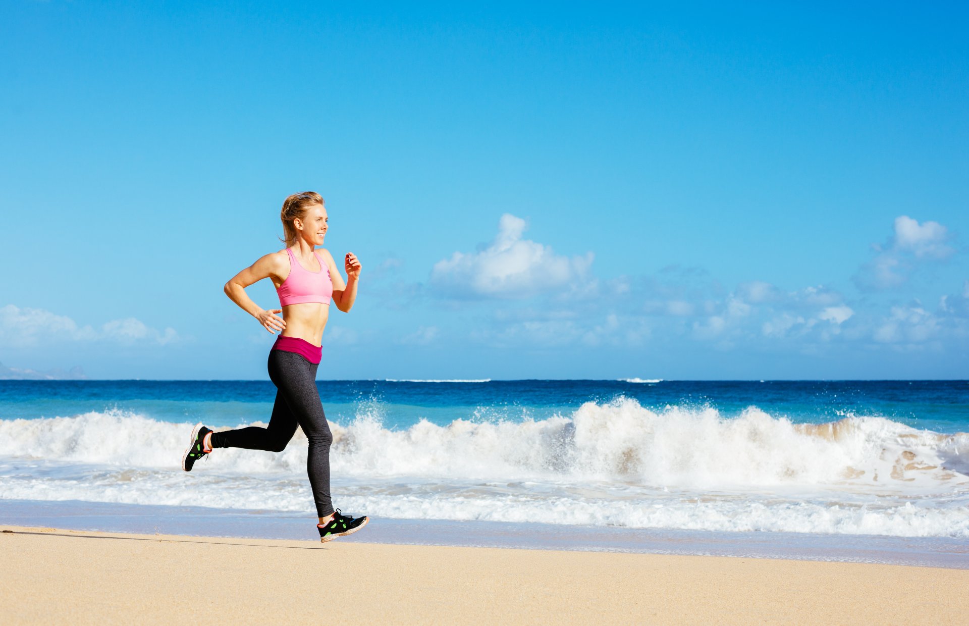 training sand meer gestartet