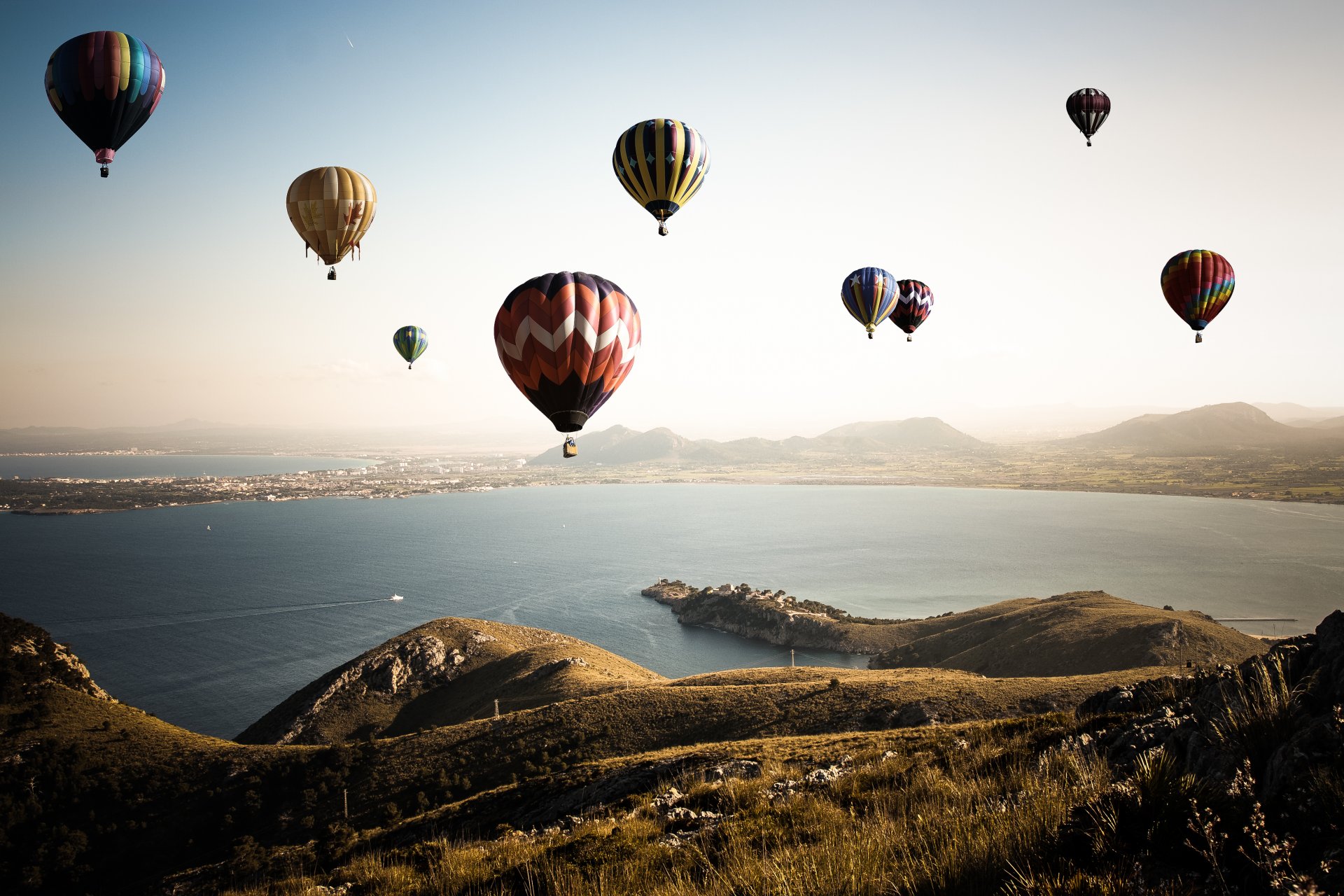 fotograf andres nieto porras foto luftballon ballon ballon luftballons fliegen himmel