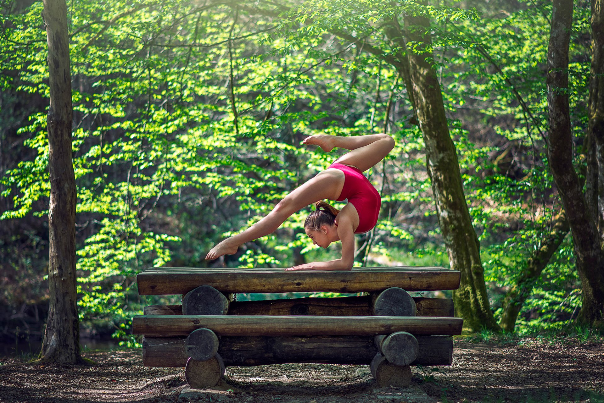 marie-lou lagrange gimnasta gracia tronco ejercicio