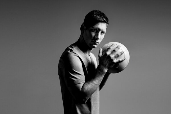 Lionel Messi football player of the club Barcelona