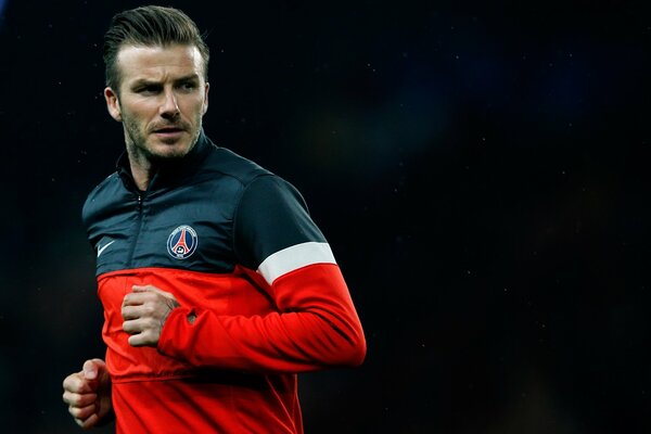 David Beckham is an athlete football player and a star