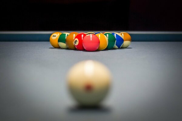 Billiard balls desktop wallpapers