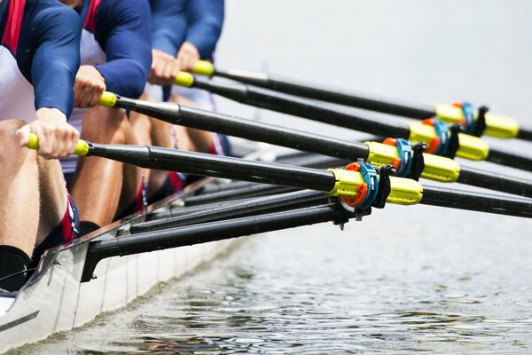 Rowing competitions on the water, a powerful adrenaline rush is waiting for you