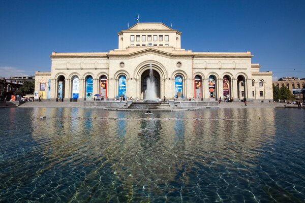 The gorgeous palace of the Armenian people