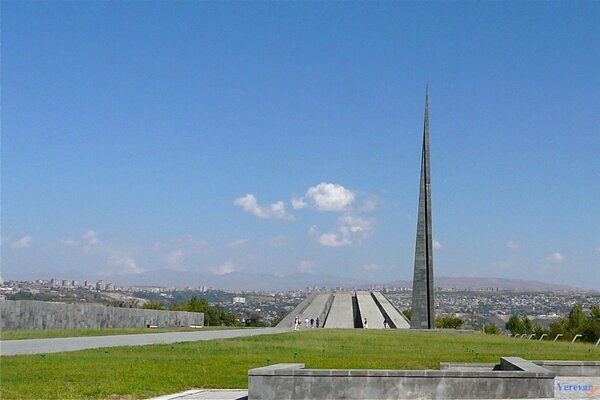 Arménie, complexe commémoratif de la ville