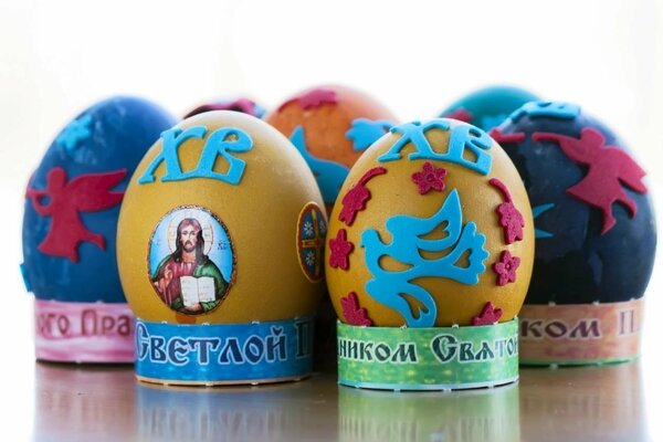 Zdobione jajka na święta wielkanocne