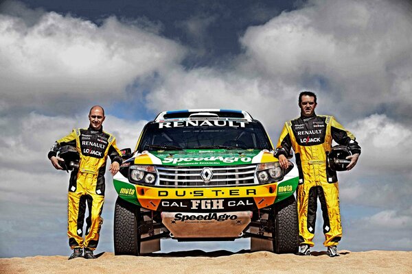Dwóch kierowców w Rajdzie Dakar 2014