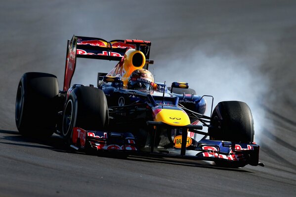 Rennfahrer Sebastian Vettel aus den USA, Texas