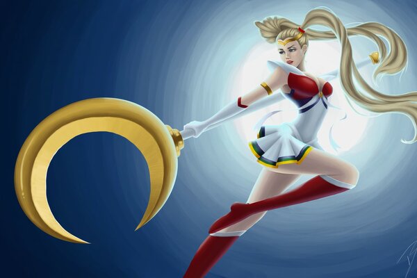 Art Sailor Moon in einer neuen Adaption