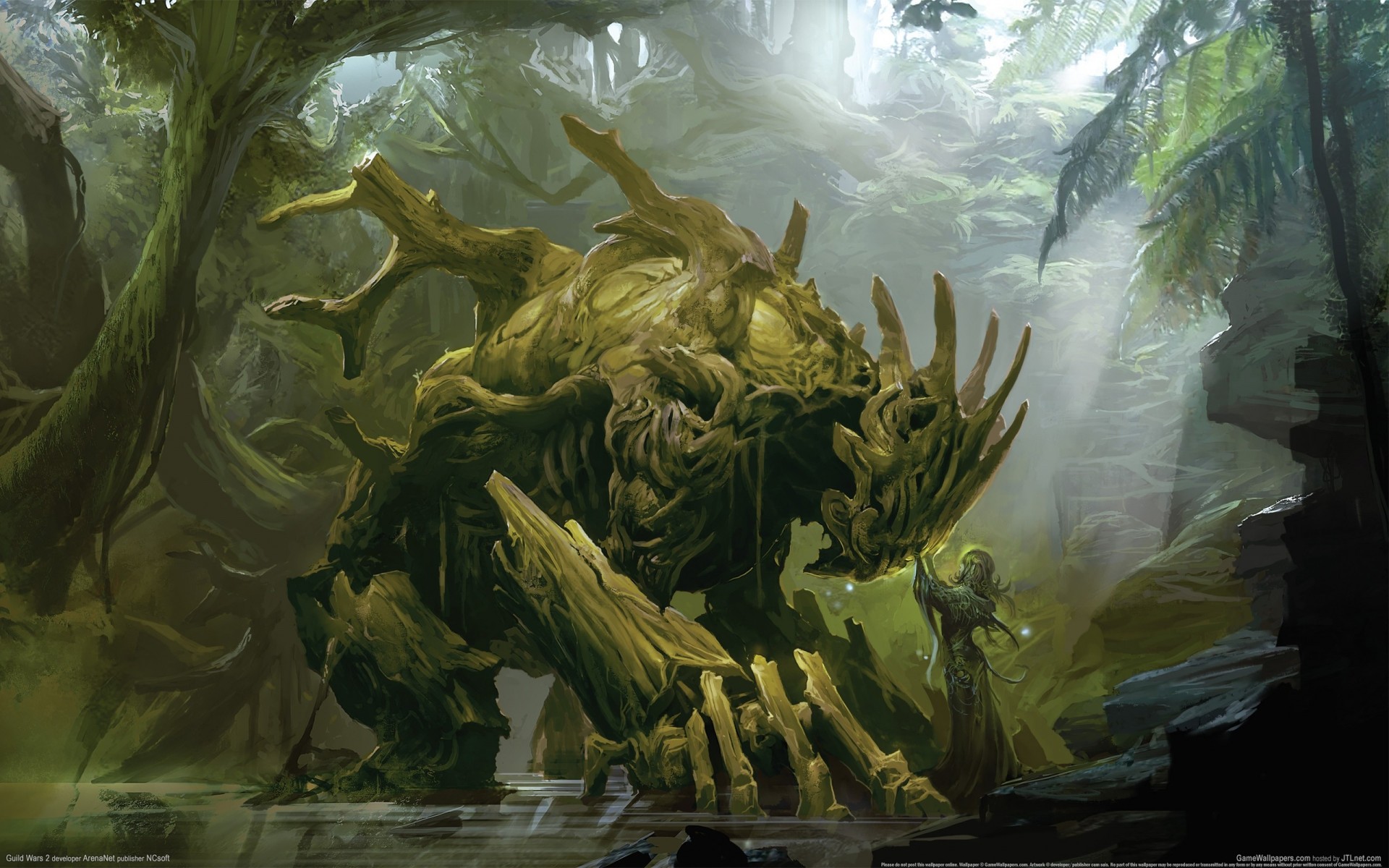 amour monstre arbres guild wars 2