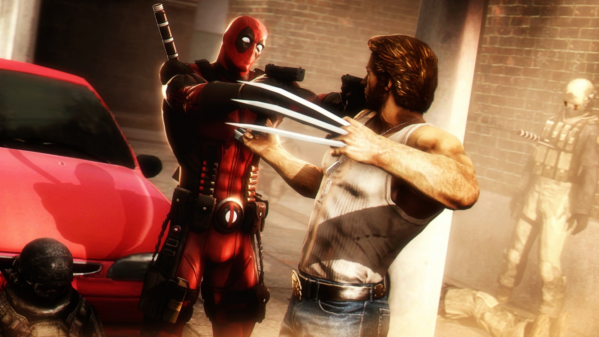 deadpool gra x-men wolverine komiksy logan