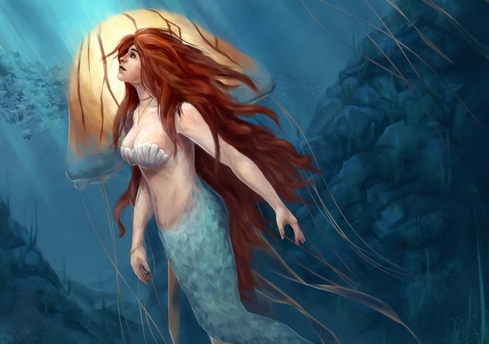 ea fish views mermaid