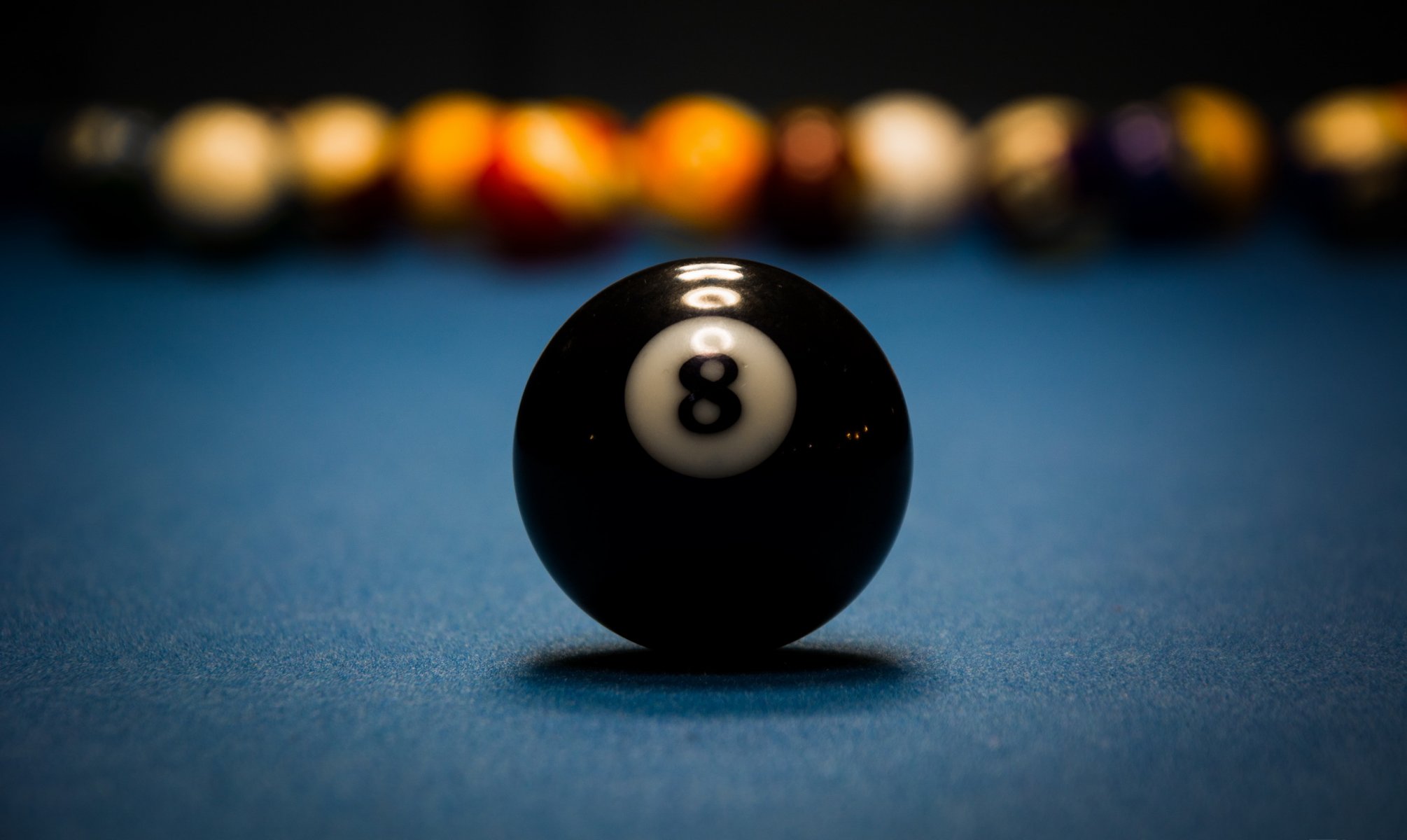 ball close up pool