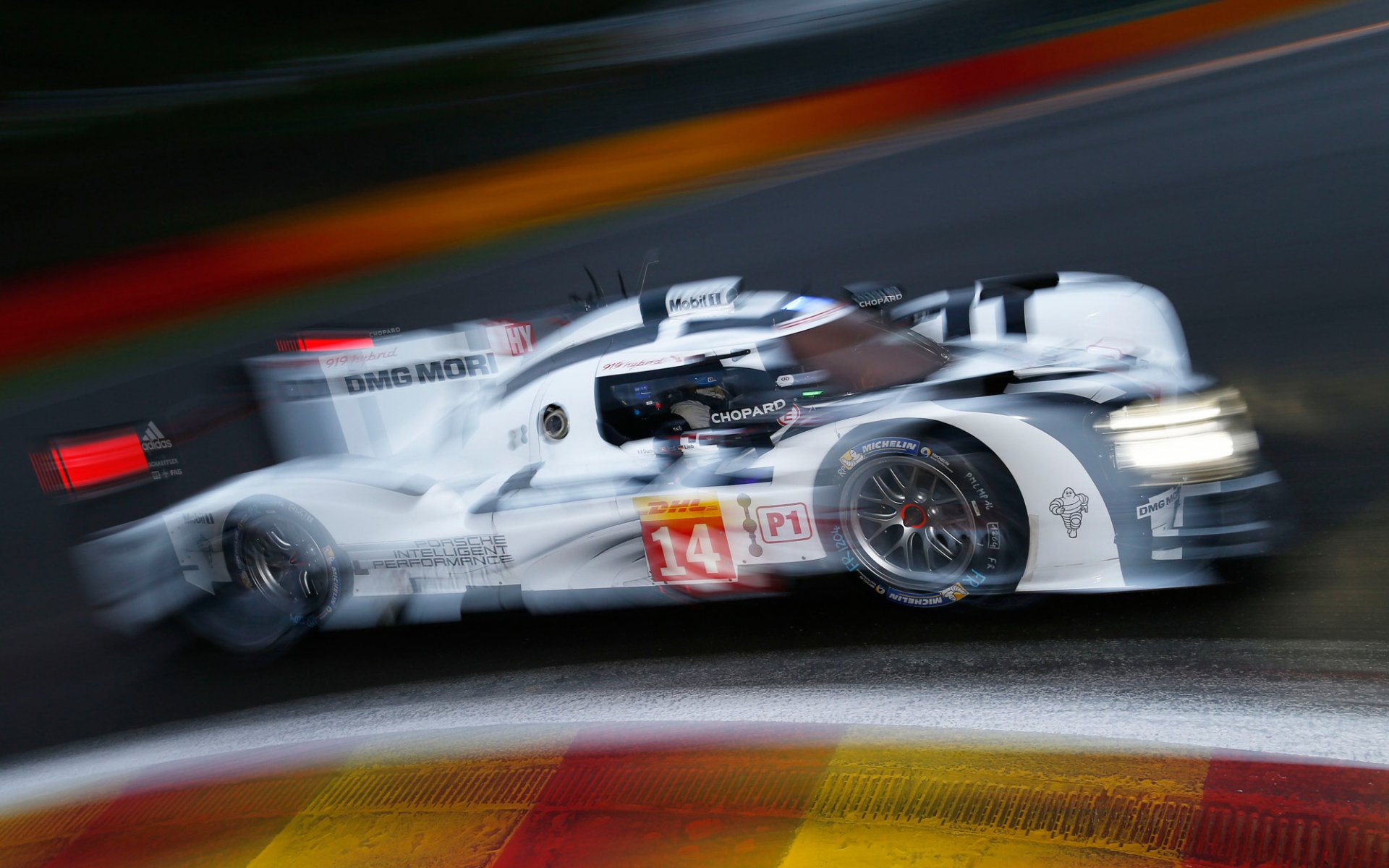 porsche 919 híbrido spa carreras bólido