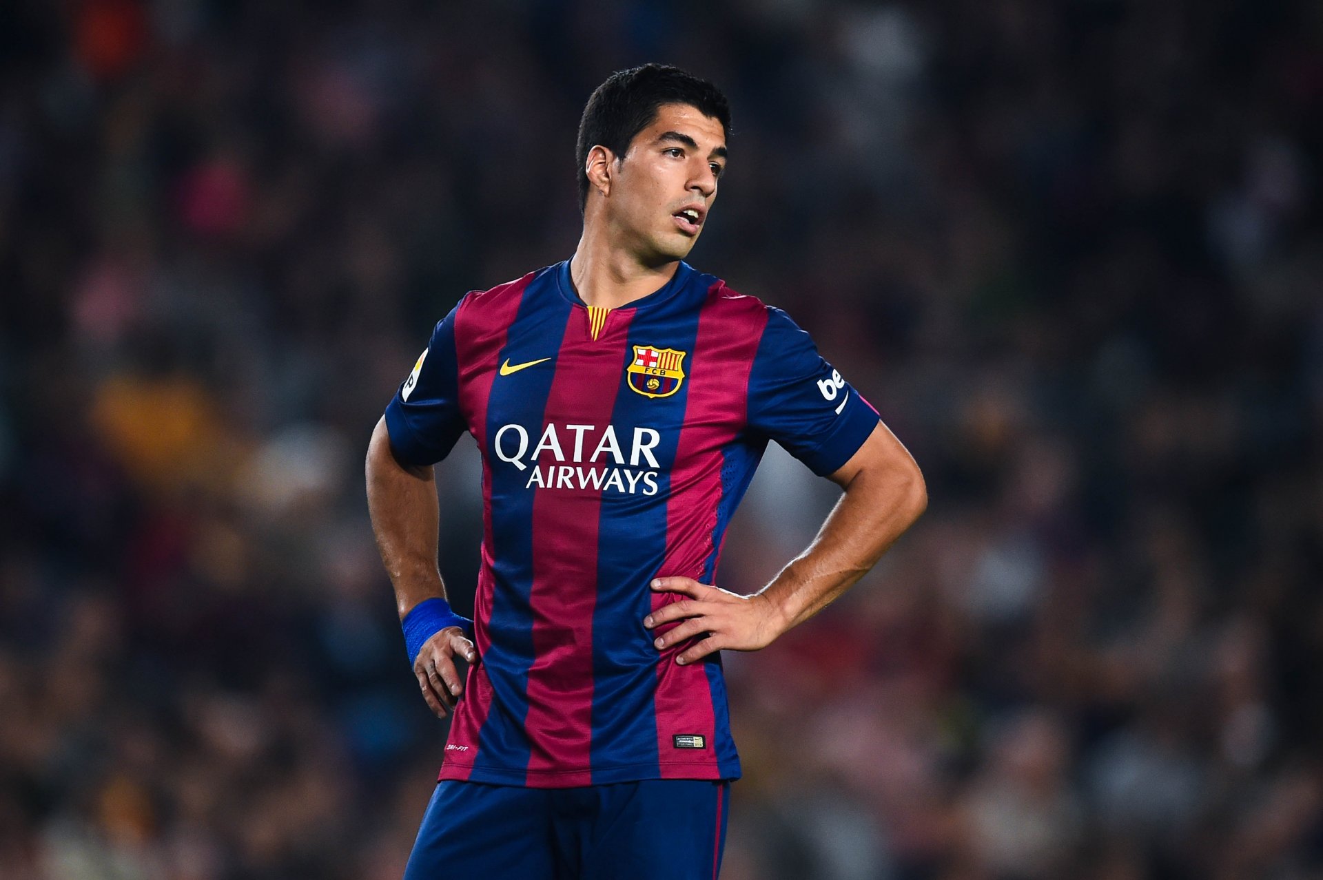 luis suarez napastnik barcelona sport piłka nożna