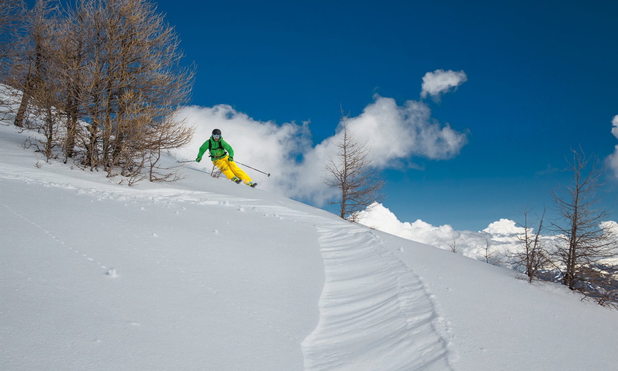 sport berge schnee