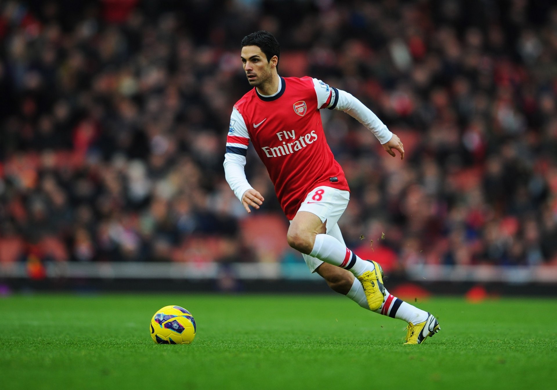 mikel arteta arsenal arsenal football club emirates stadium ball stadium sports football