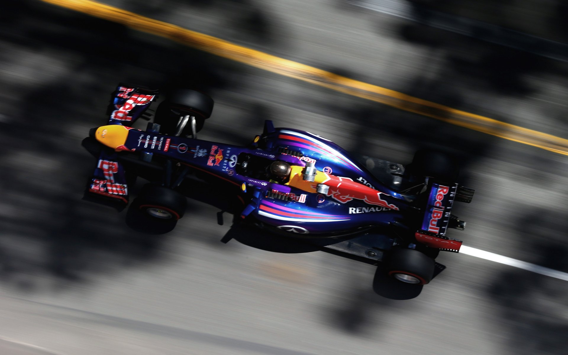 sebastian vettel f1 coureur champion rb10 red bull formule monaco