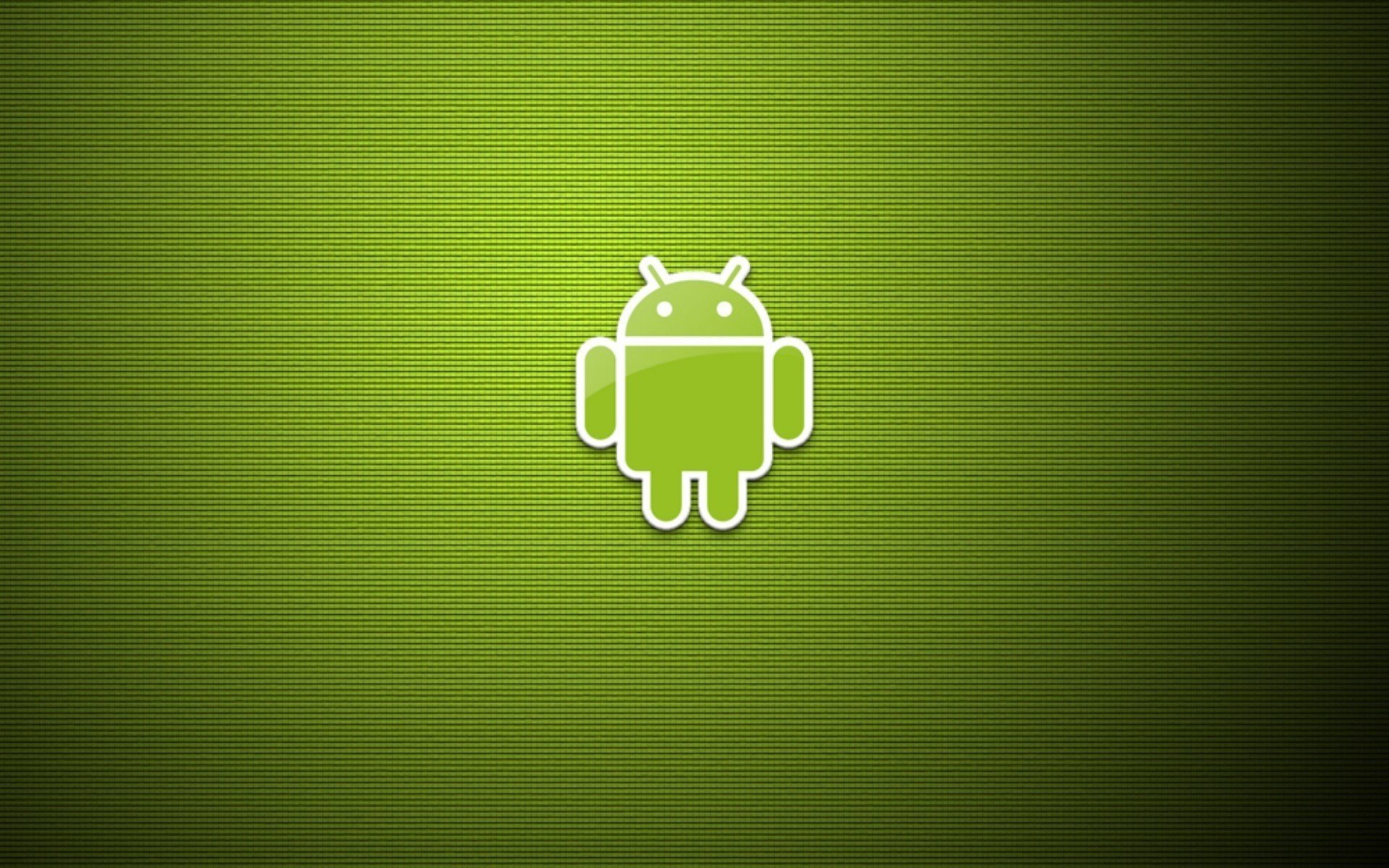 green андроид art минимализм android зеленый фон