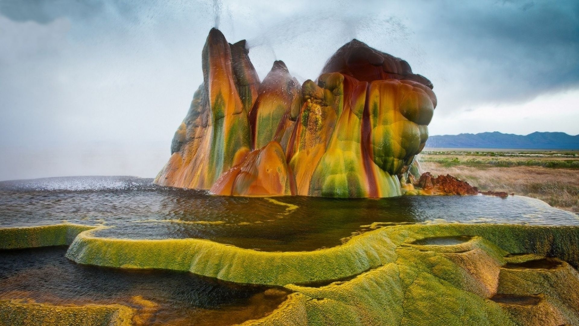 geyser water heat nature