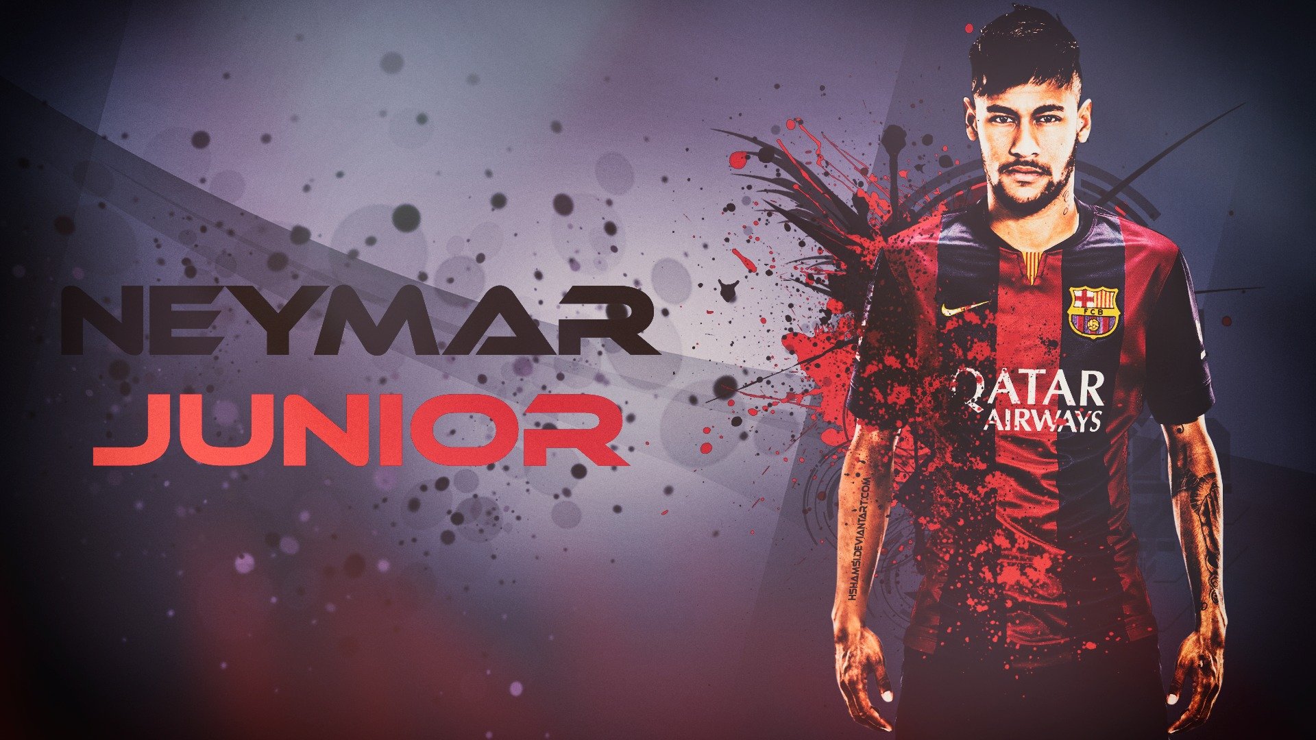 neymar jr. barcelona soccer hshamsi wallpaper hshamsi.deviantart.com