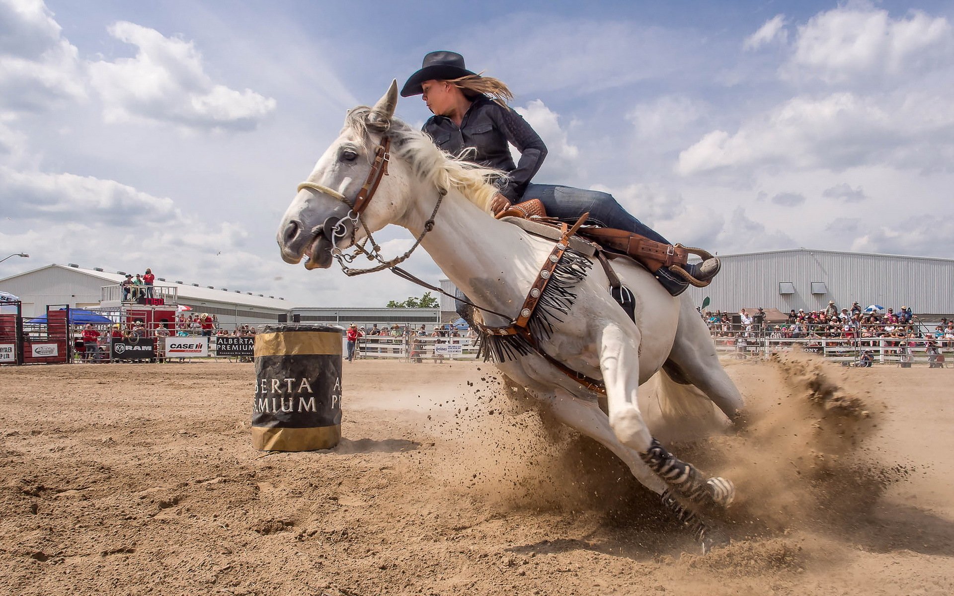 chica caballo deporte