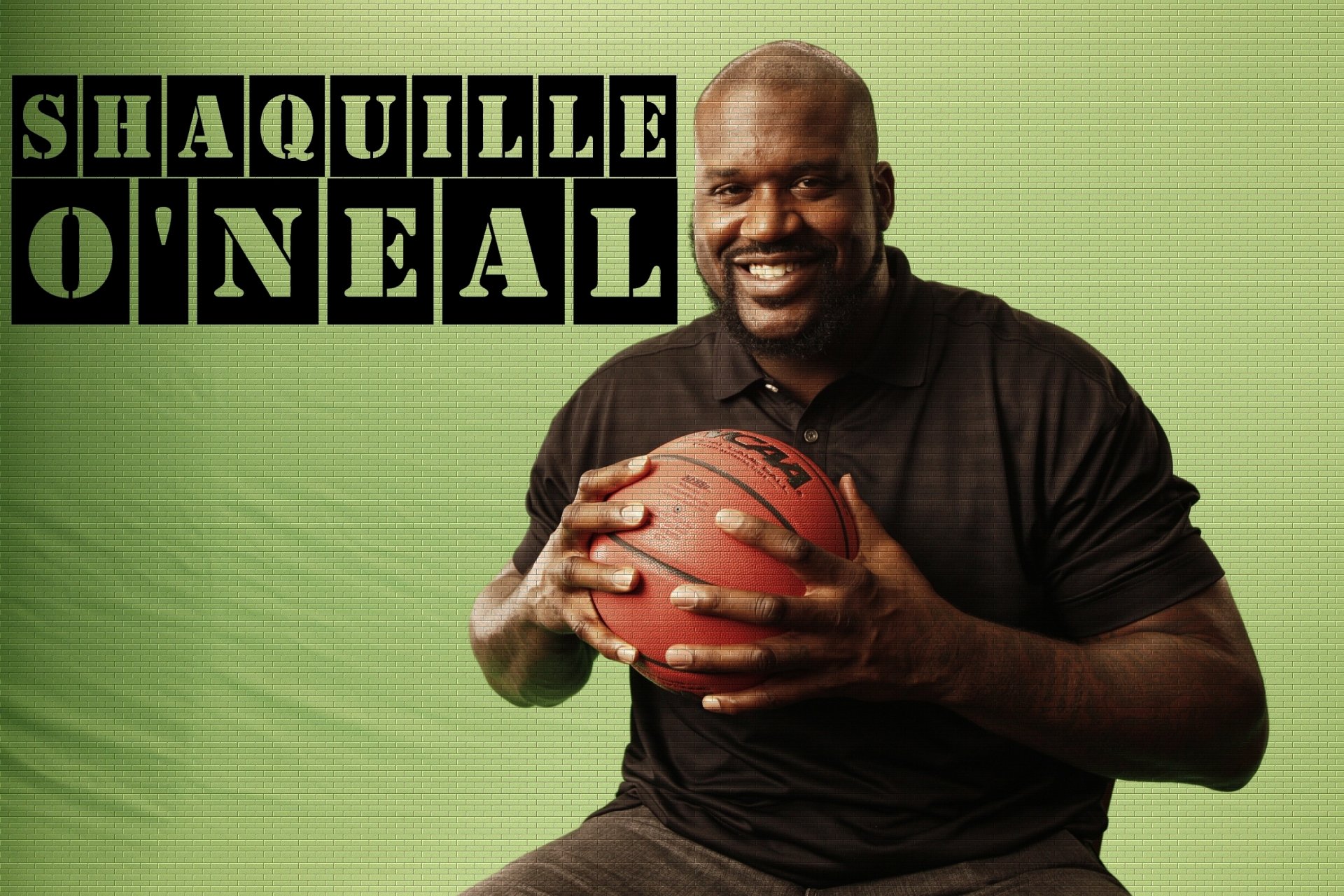 shaquille o neal boston celtics orlando miami heat los angeles lakers phoenix suns cleveland cavaliers nba jugador pelota tatuaje barba sonrisa grandote