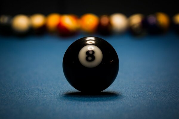 Billiard ball shot macro