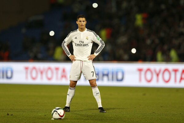 Cristiano Ronaldo gotowy do ataku