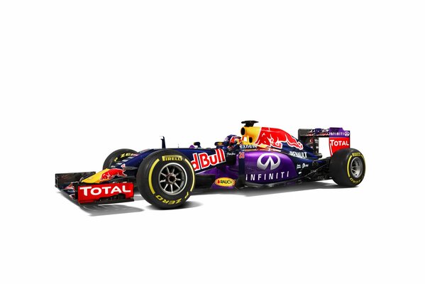 Formula 1 car with the inscription red bull