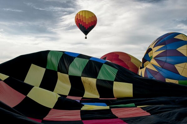 Luftballons Flughafen Sport