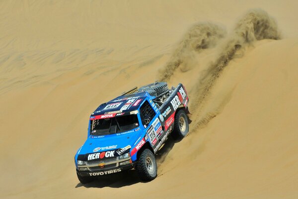 Chevrolet Dakar rallye rallye sable désert