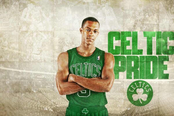 Rajon Rondo, de la NBA, représente les Celtics