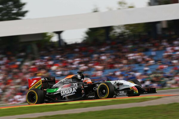 Formule un en Allemagne Sugar force india