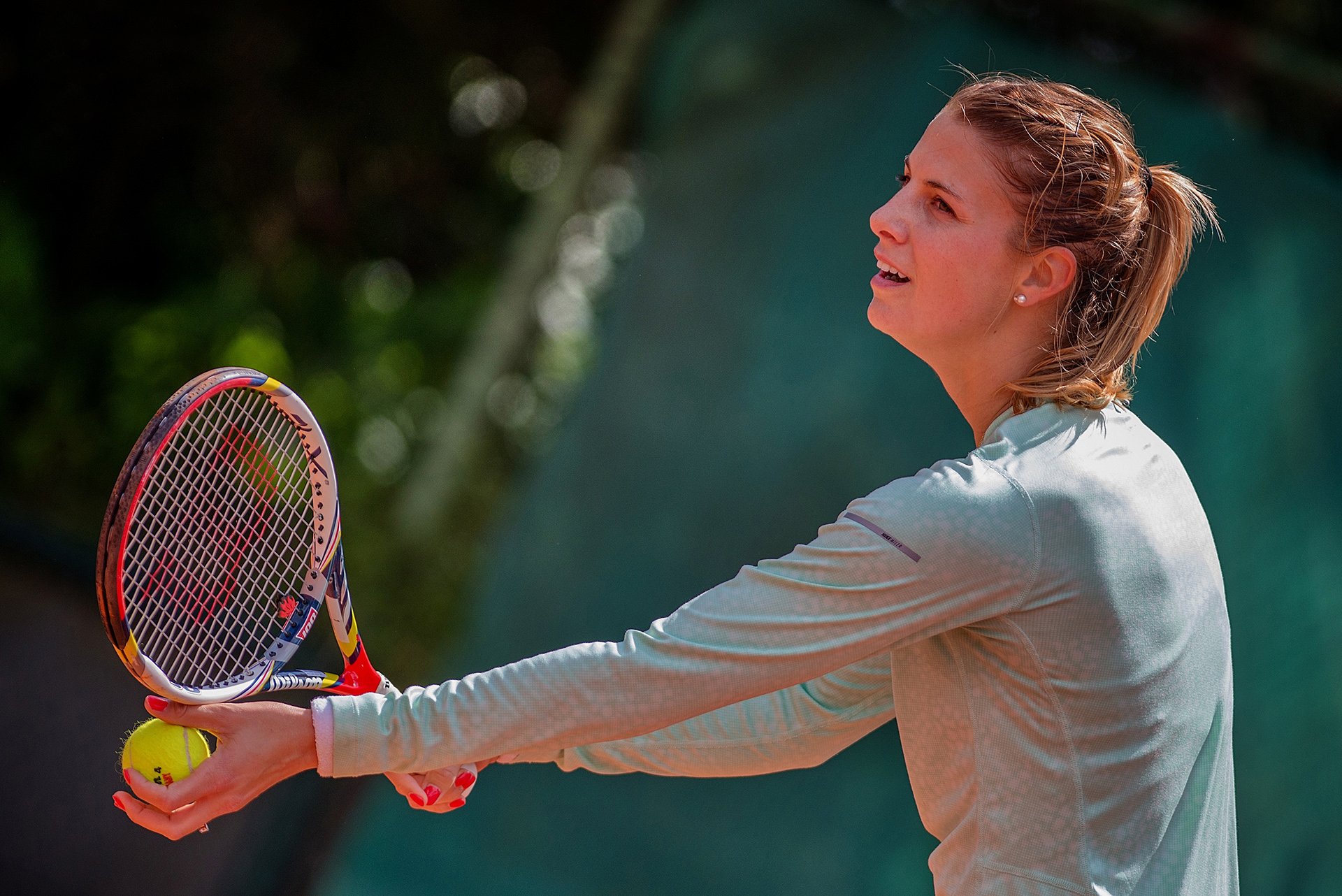 minella mandy lyuksemburzhskaya tennis bike ball