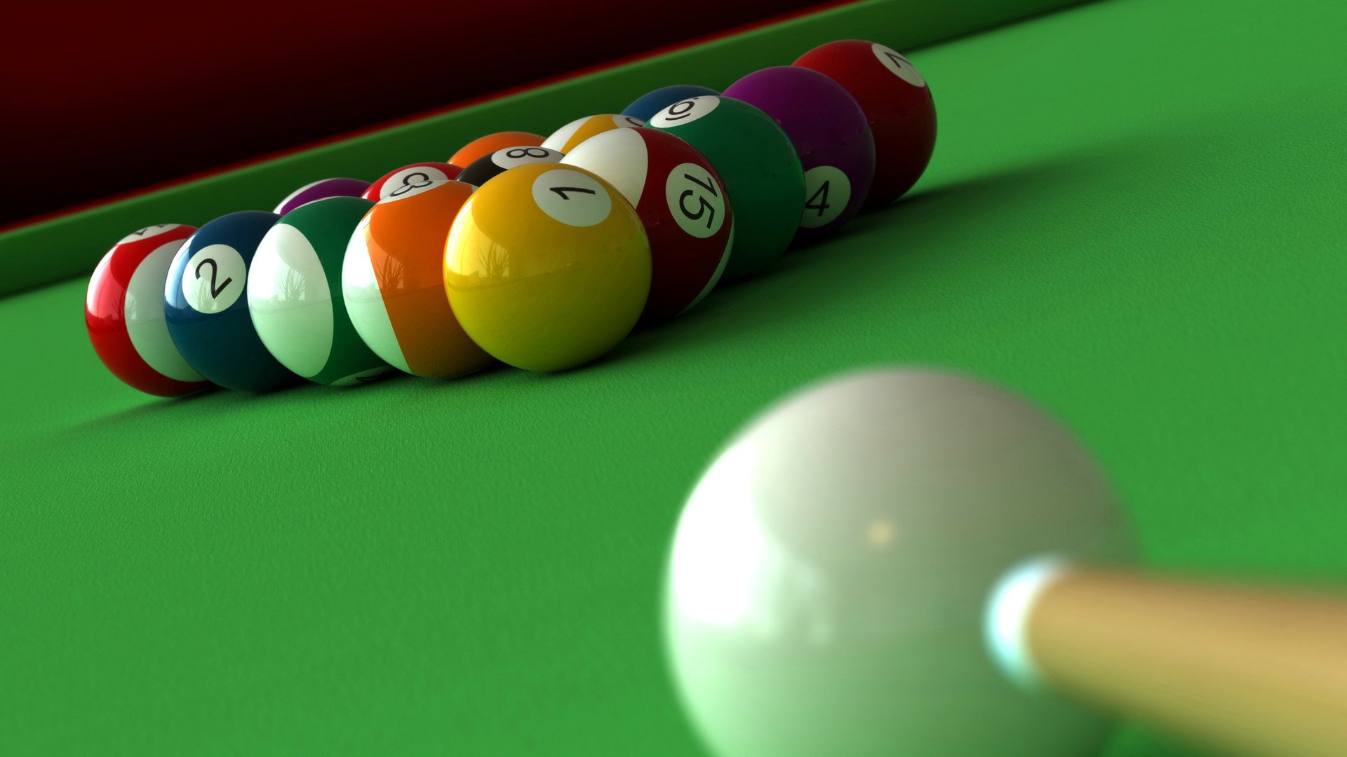 table cue ball pool