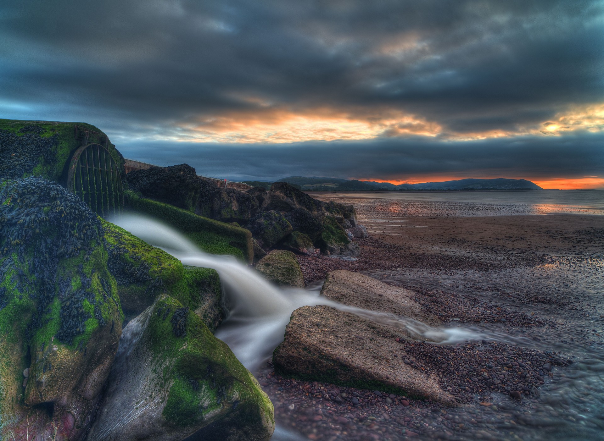 tones landscape sunset feed beach sea