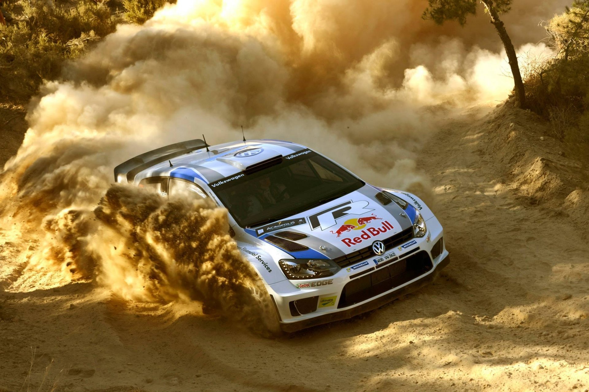 volkswagen polo wrc rally jm latvala acrópolis 2013