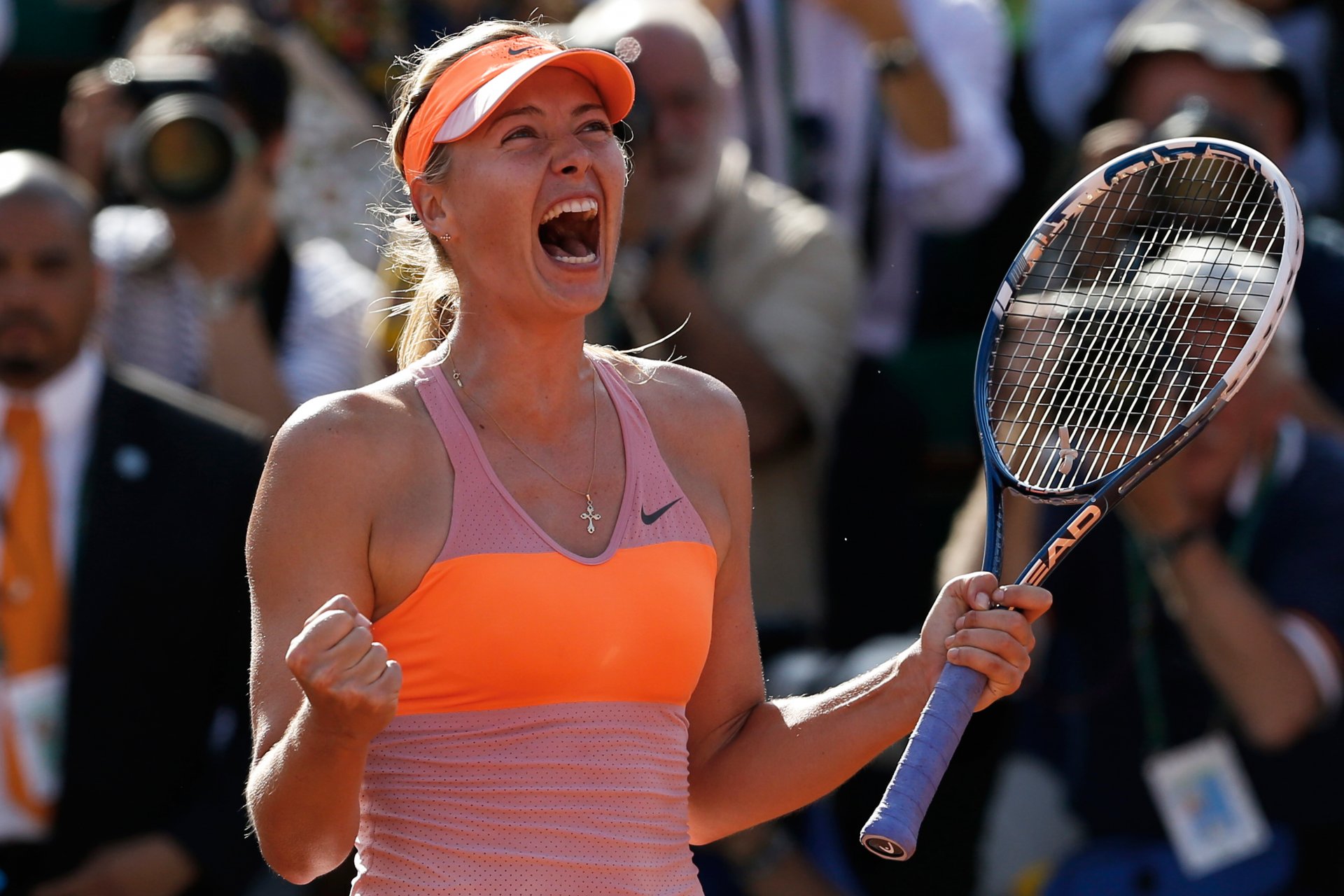 maria sharapova roland garros 2014 finale vittoria campionessa