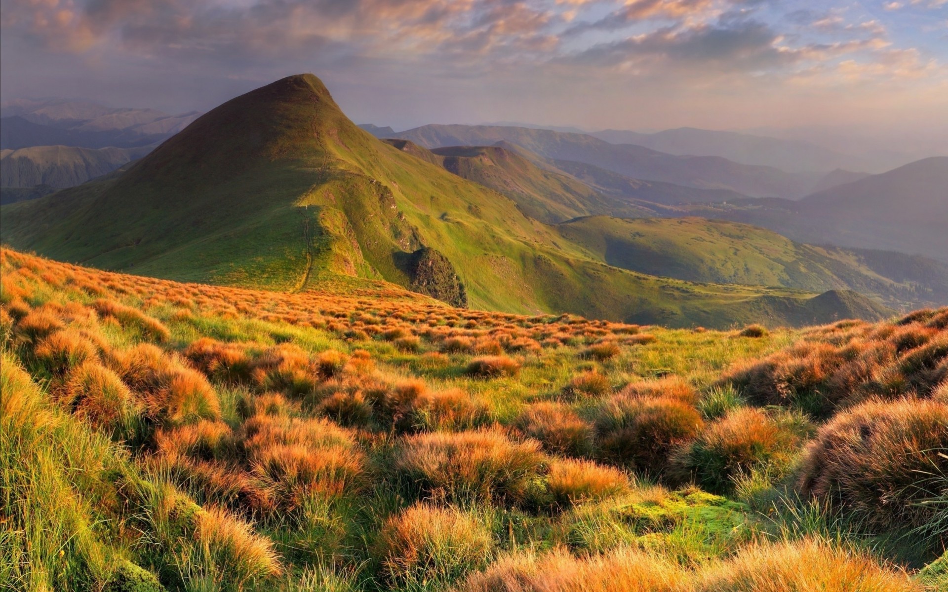 landscape hills mountain