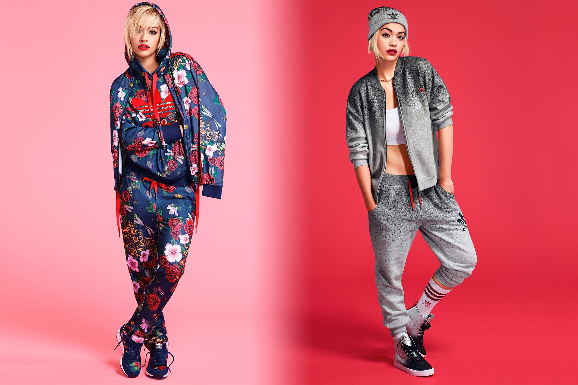 rita ora kolekcja ubrań adidas oryginały