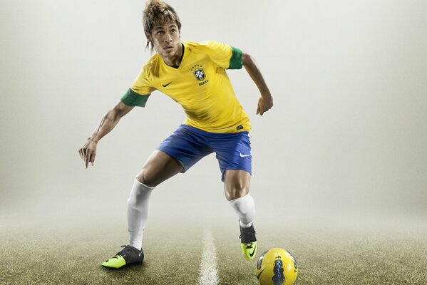 Tapety piłkarskie piłkarz Neymar