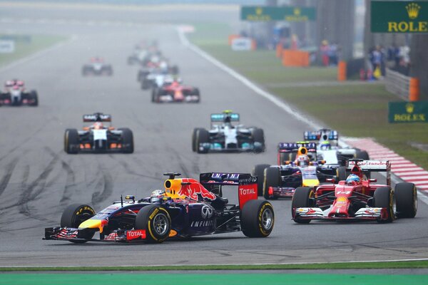 Campionato di Formula 1. gara di auto sportive