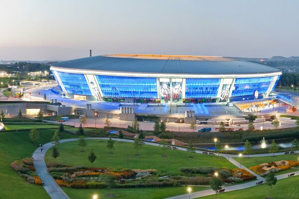 Fußballarena Donezk Donbass Arena