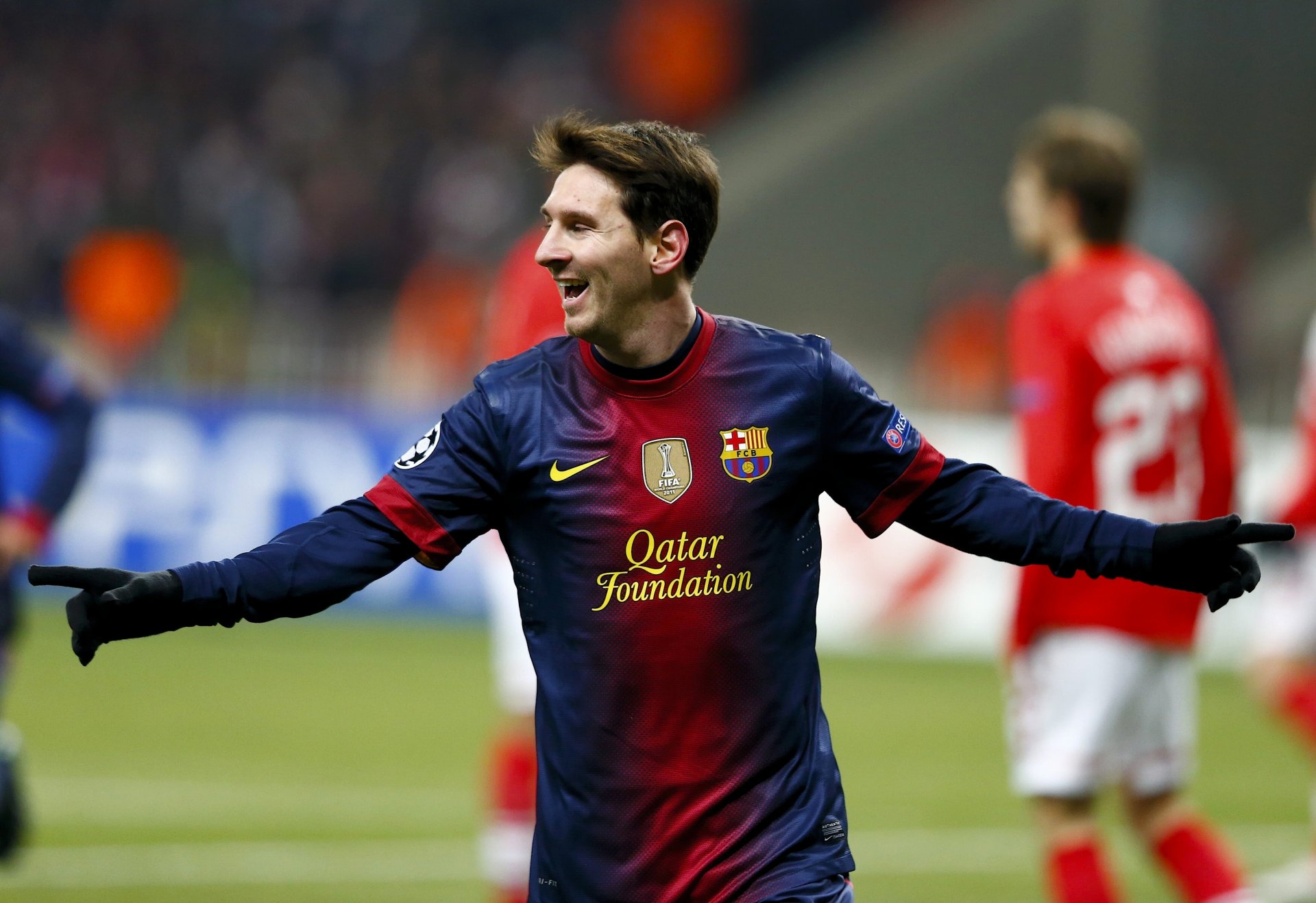 lionel messi leo leone club uniforme fc barcelona barcellona champions league uefa calciatore stella sport calcio