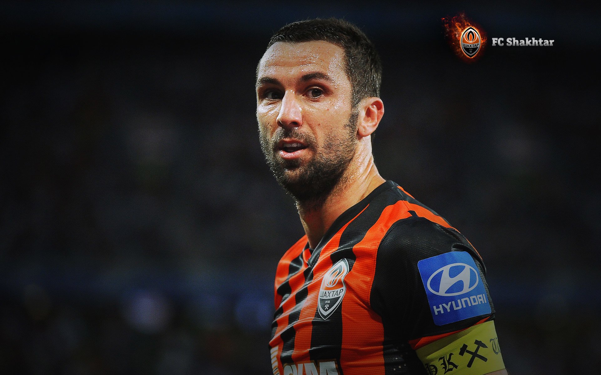 dario srna mineur football joueur donetsk nike jeu sport