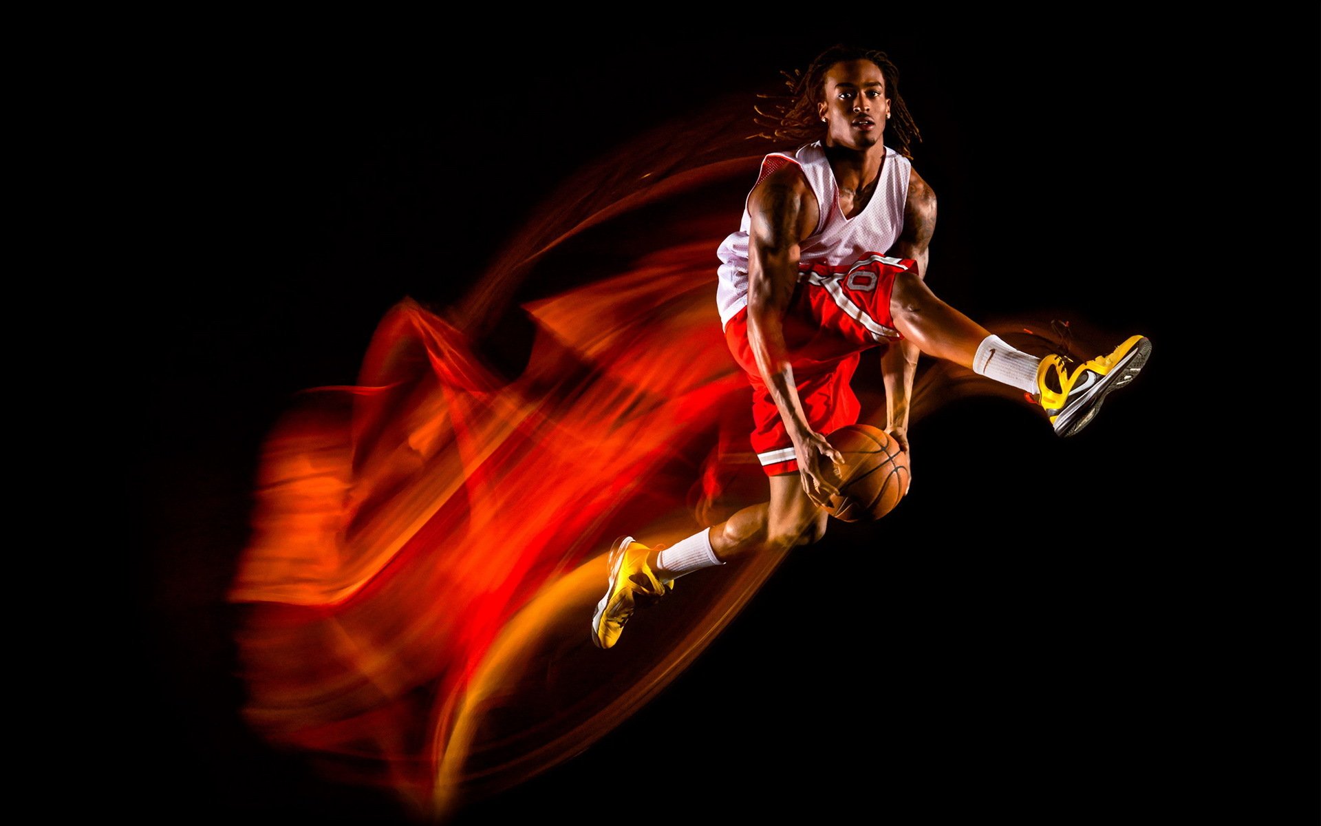 trajectoire basket-ball athlète